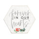 Forever Hearts Holly - Honeycomb Coasters
