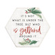 Who Is Gathered - Honeycomb Coasters