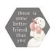 Snow Better Friend - Honeycomb Coasters