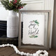 Joy To The World  - Floating Frame Art