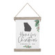 Home For Christmas PER STATE - Hanging Canvas