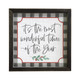 Most Wonderful Time - Rustic Frame