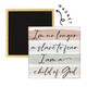 No Longer A Slave - Square Magnet
