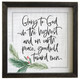 Joy World Green - Rustic Frames