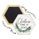 Christmas Time Here - Honeycomb Coasters