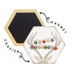 Happy Holidays Deer - Honeycomb Coasters