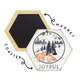 Joyful Fox - Honeycomb Coasters
