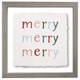 Merry Colorful - Floating Art Square