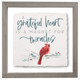 Grateful Heart - Floating Art Square