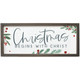 Christmas Begins - Farmhouse Frames