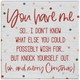 You Have Me - Gift-A-Block