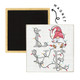 Love Gnome Lights - Square Magnets