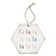 Fa La La - Honeycomb Ornaments