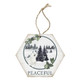 Peaceful Bear - Honeycomb Ornaments