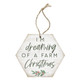 Farm Christmas PER - Honeycomb Ornaments