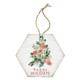 Happy Holidays Holly - Honeycomb Ornaments