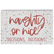 Naughty Or Nice - Small Talk Rectangle
