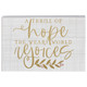 Thrill Of Hope - Small Talk Rectangle