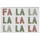 Fa La La Plaid - Small Talk Rectangle