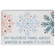 Favorite Thing Winter - Small Talk Rectangle