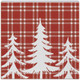 Plaid Trees - Small Talk Square