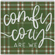 Comfy Cozy Plaid - Small Talk Square