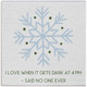 Dark At 4 PM - Small Talk Square