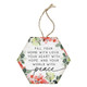 World With Peace Holly - Honeycomb Ornaments