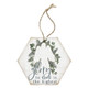 Glory To God Angel Leaves - Honeycomb Ornaments