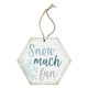 Snow Much Fun - Honeycomb Ornaments