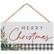 Merry Christmas Plaid - Petite Hanging Accents