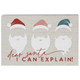 Santa Can Explain - Small Talk Rectangle