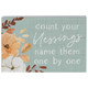 Count Blessings Green - Small Talk Rectangle