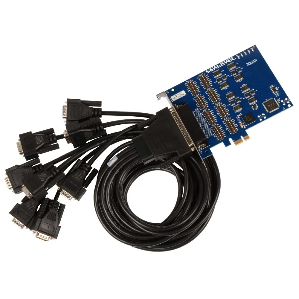 Ultra COMM+8.PCIE: PCI Express 8-Port RS-232, RS-422, RS-485