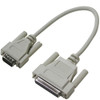 Cable DB-25 Female to DB-9 Male 12in.