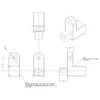 SeaLATCH USB Type A to SeaLATCH USB Type B Cable; 5 Meter