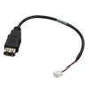 USB Type A Female to 4 pin Molex; 10 inch; Rev A