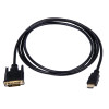 DVI-D Male to HDMI Male Video Adapter Cable; 10 foot Length