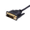 DVI-D Male to HDMI Male Video Adapter Cable; 10 foot Length