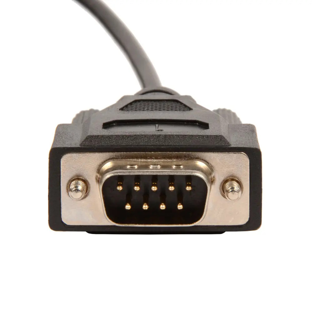 Molded Cable Assy DB-78 male to 8 DB-9 male 36"