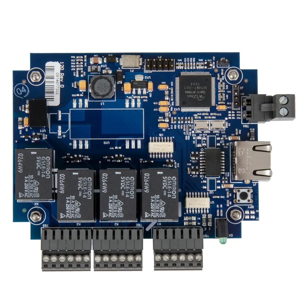 eI/O Ethernet Modbus TCP w/ 4 Iso Inputs; 4 Form C Relays