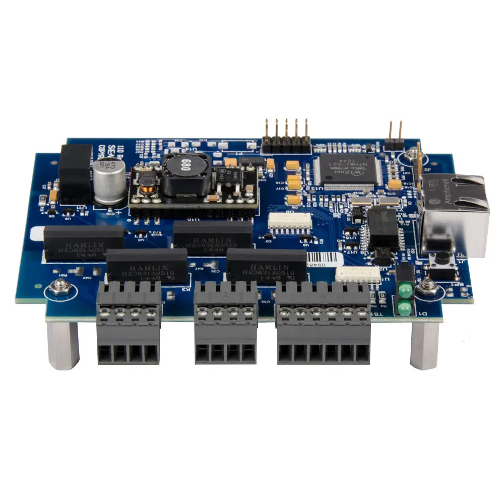 SeaI/O PoE Modbus TCP w/ 4 Iso Inputs; 4 Reed Relays