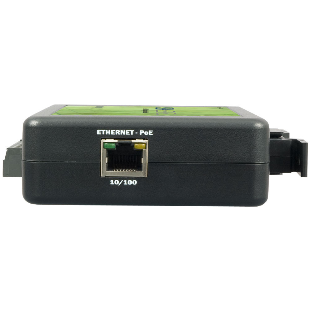 eI/O PoE Modbus TCP w/ 8 A/D; 2 Dry Contact Inputs; 2 SSR