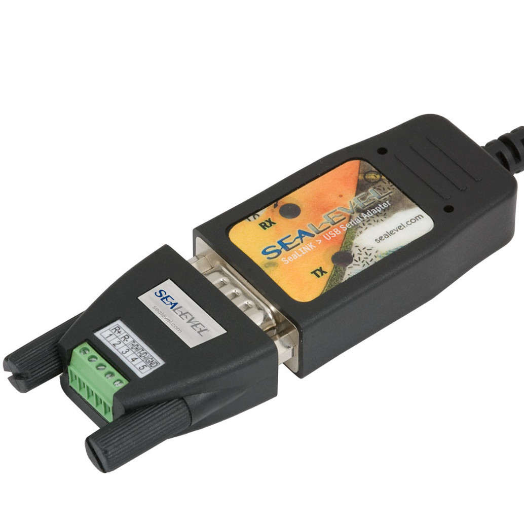 SeaLINK+485-DB9: USB to 1 Port DB9 2-Wire RS-485 Adapter