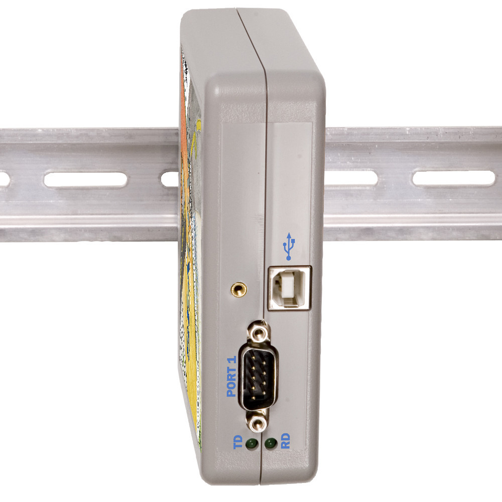 SeaLINK+I.DIN: USB to 1 Port Isolated RS232/422/485 Serial Adapter