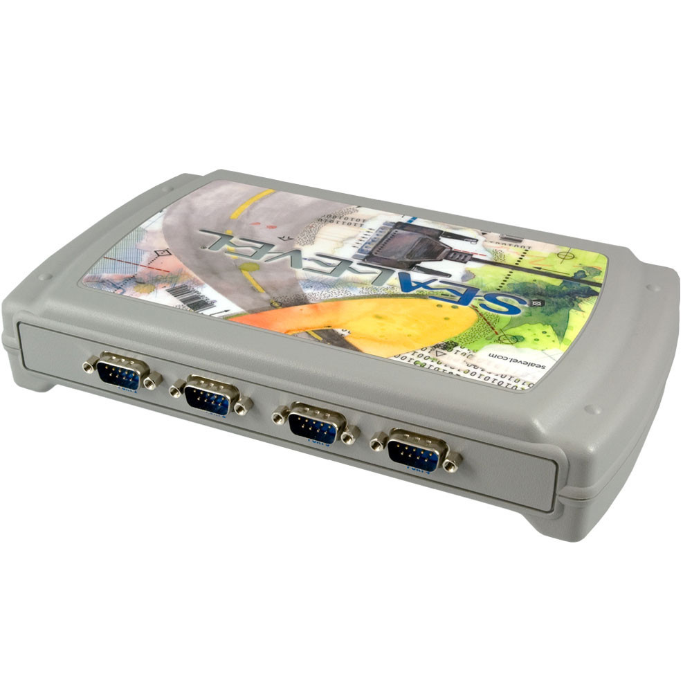 SeaLINK+4.SC: USB to 4 Port RS-232/422/485; Software Config