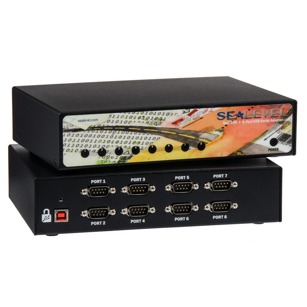 SeaLINK+8/232: USB to 8 Port RS-232 Serial Interface Adapter SeaLINK+8/232: USB to 8 Port RS-232 Serial Interface Adapter