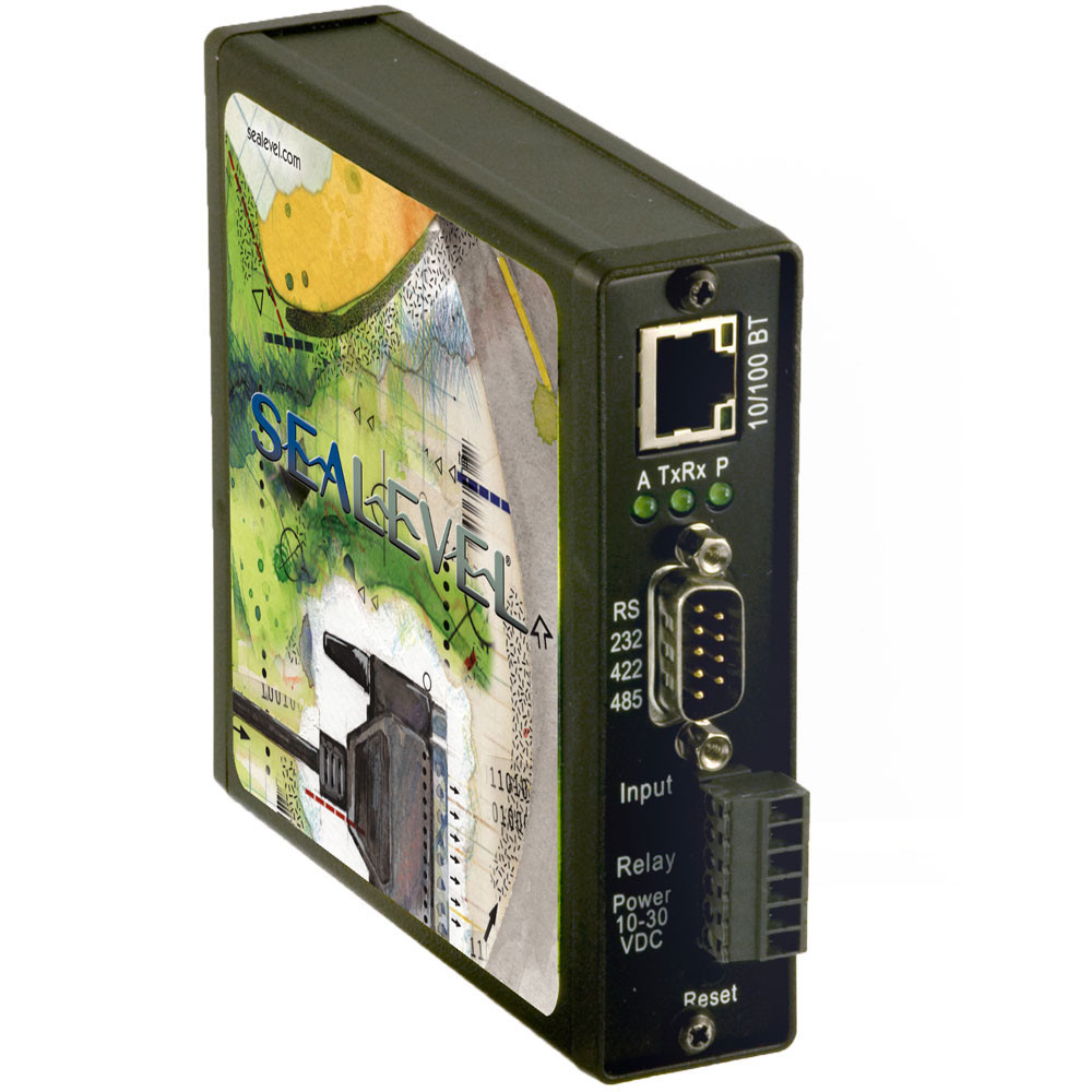 SeaLINK.ULTRA: Ethernet to 1-Port ISO RS232/422/485 w/ DIO