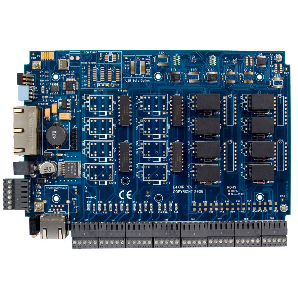 SeaI/O RS-232 OEM Modbus RTU w/ 16 Iso Inputs; 8 Form C Relays