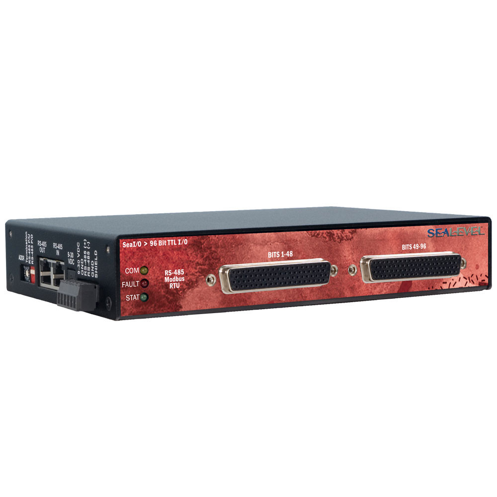 SeaI/O RS485 Modbus RTU w/ 96 Channel TTL I/O & DB78